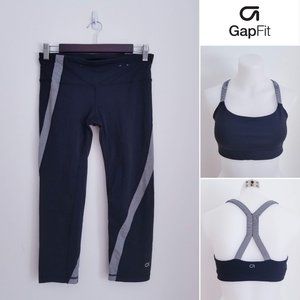 GapFit 2 Piece Outfit, Black/White,